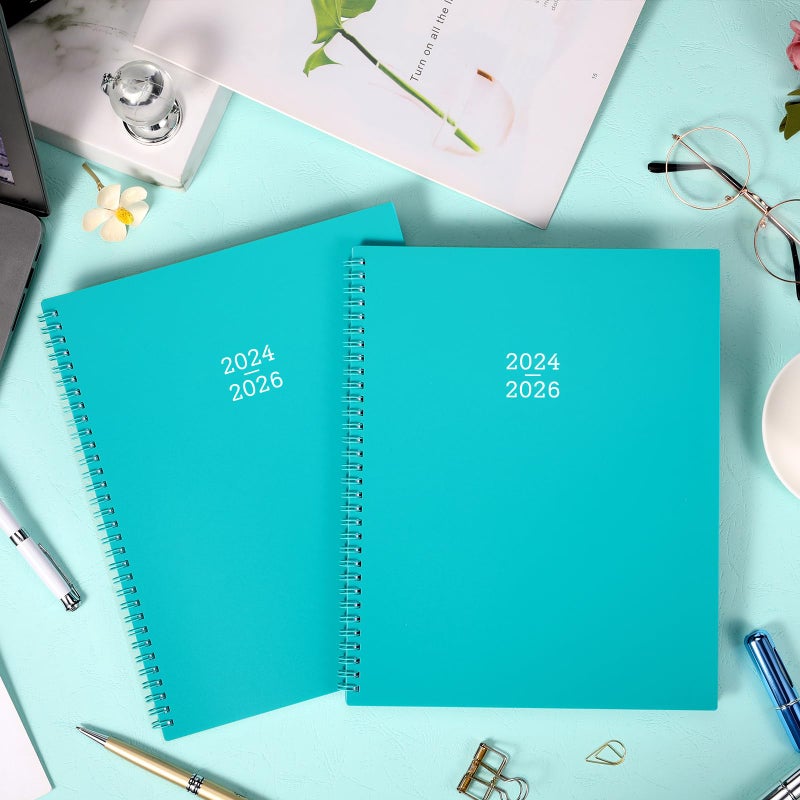 Coboll Monthly Planner 2024-2026 - Planner 2024-2026, 9'' x 11'', 24 Months Planner 2024-2025 from JUL. 2024 to JUN. 2026, Monthly Calendar Planner With Inner Pocket - Image 2